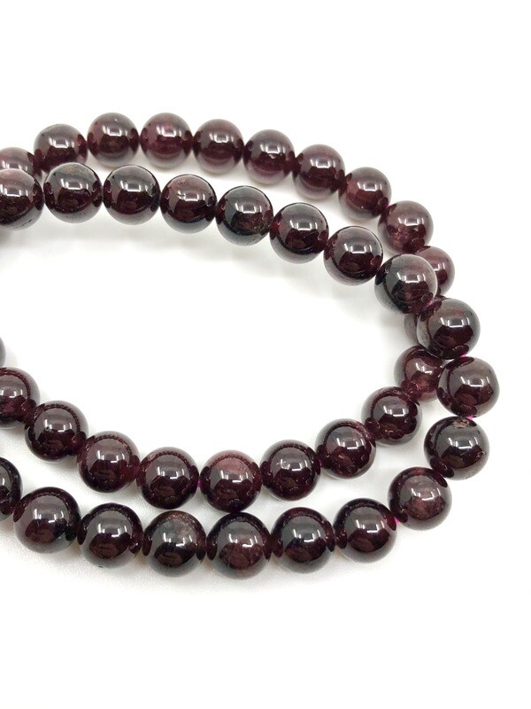 8mm Garnet Bracelet