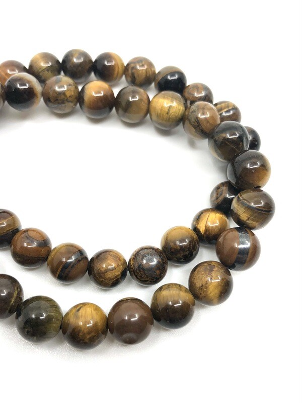 8mm Tiger Eye Bracelet