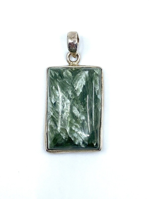Seraphinite Crystal Pendant