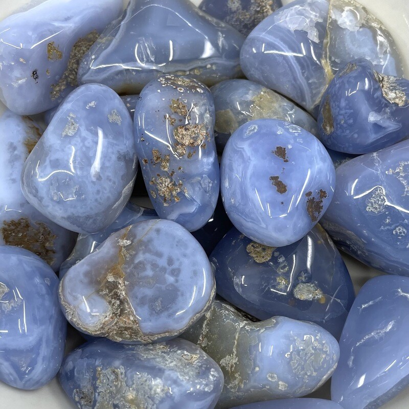 Blue Lace Agate Tumbled