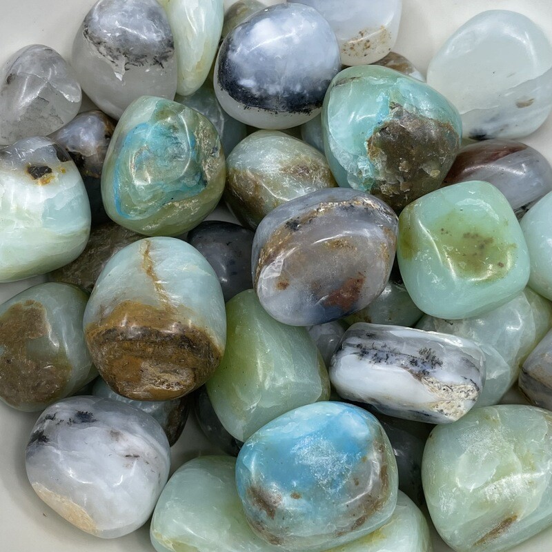 Andean Blue Opal Tumbled