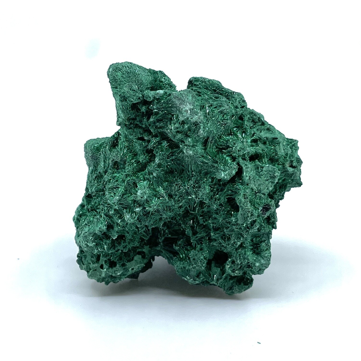 Fibrous Malachite Cluster