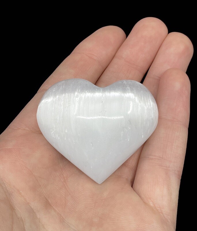 Selenite Heart