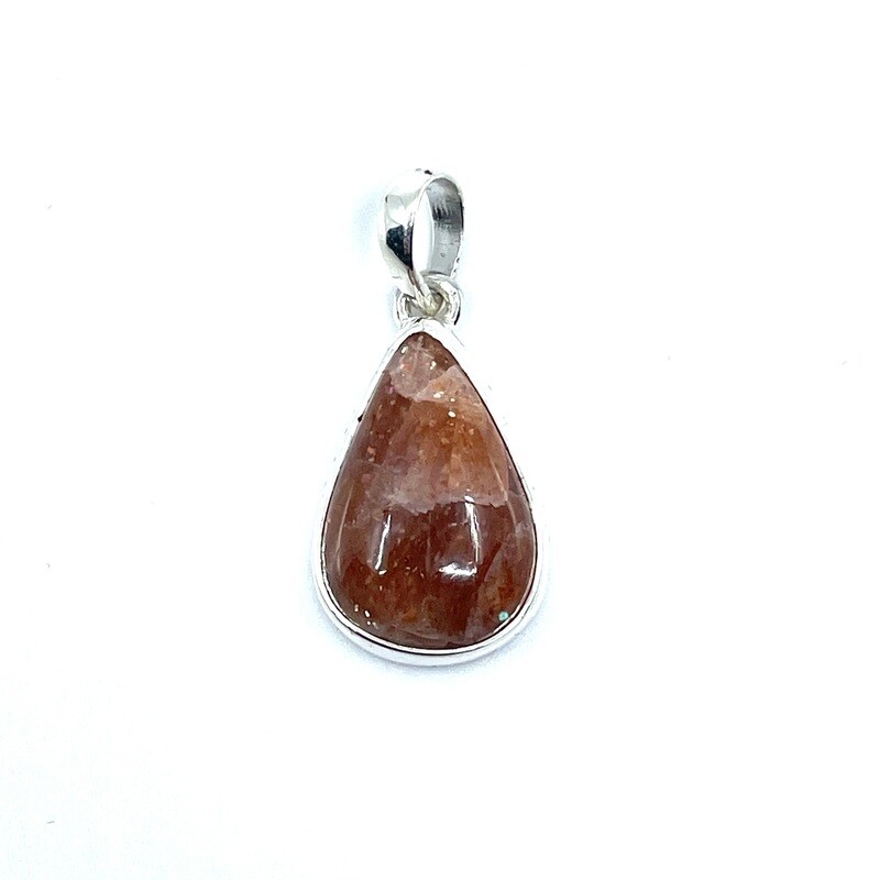 Sunstone Crystal Pendant