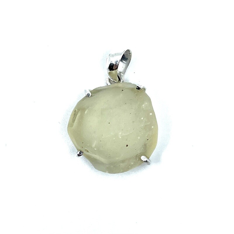 Libyan Desert Glass Crystal Pendant