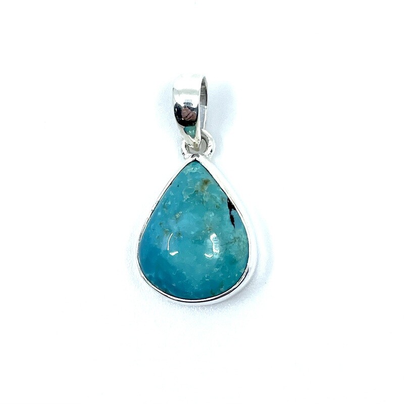 Turquoise Crystal Pendant