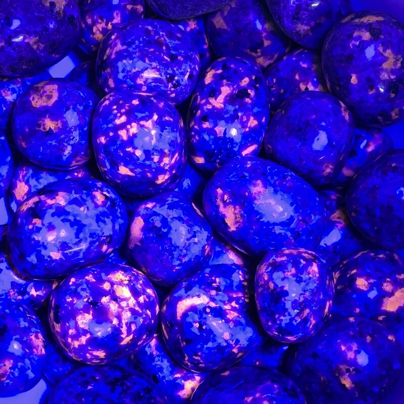 Flame Stone Tumbled