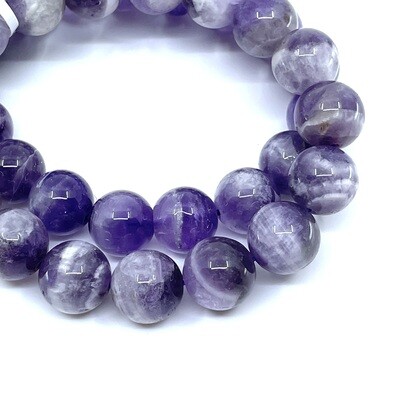 12mm Chevron Amethyst Bracelet