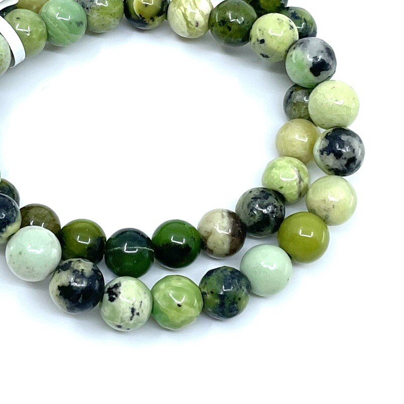 8mm Chrysoprase Bracelet