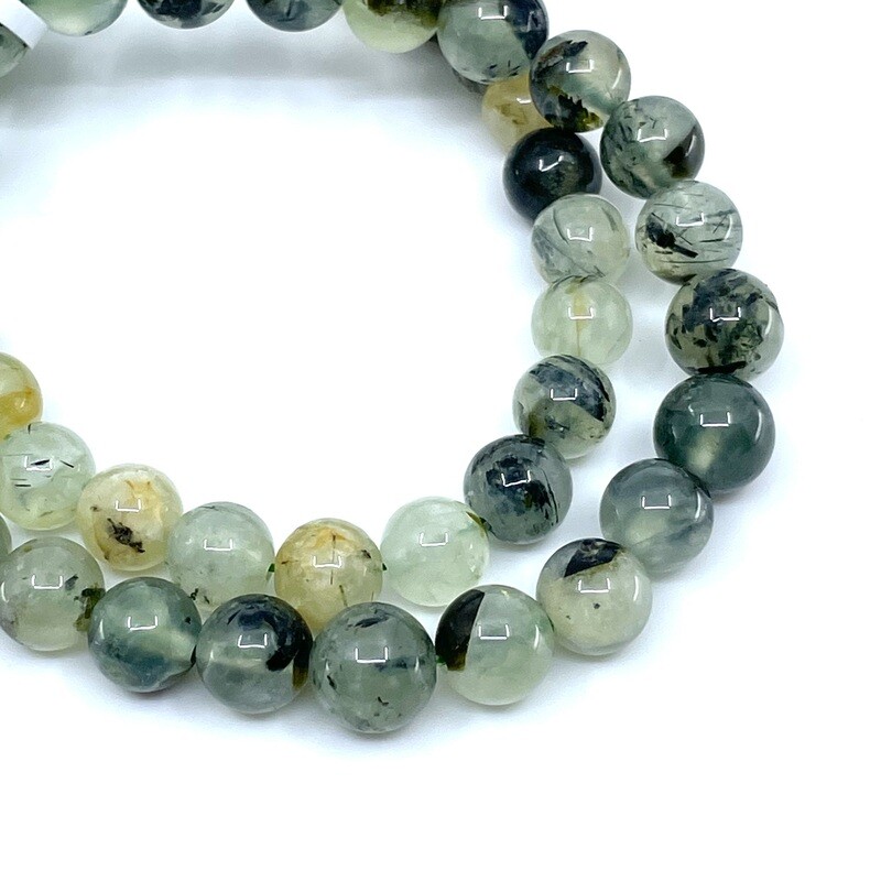 8mm Prehnite Bracelet