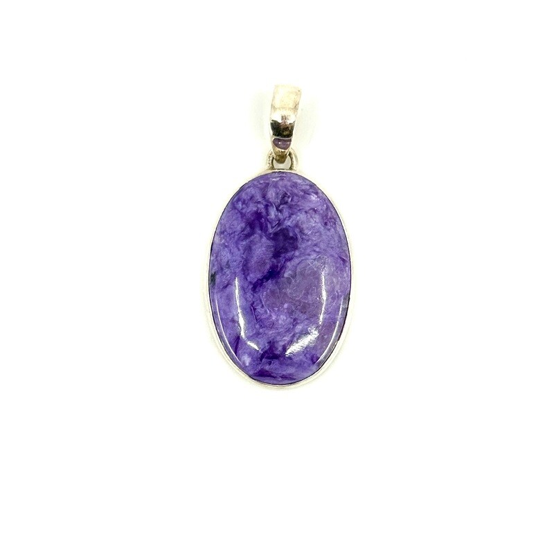 Charoite Crystal Pendant