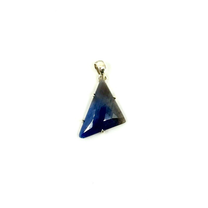 Blue Sapphire Crystal Pendant