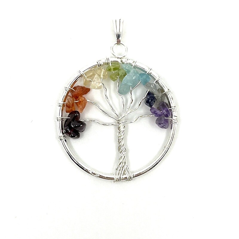 Tree Of Life Chakra Pendant