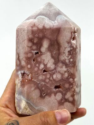Pink Amethyst Polished Tower