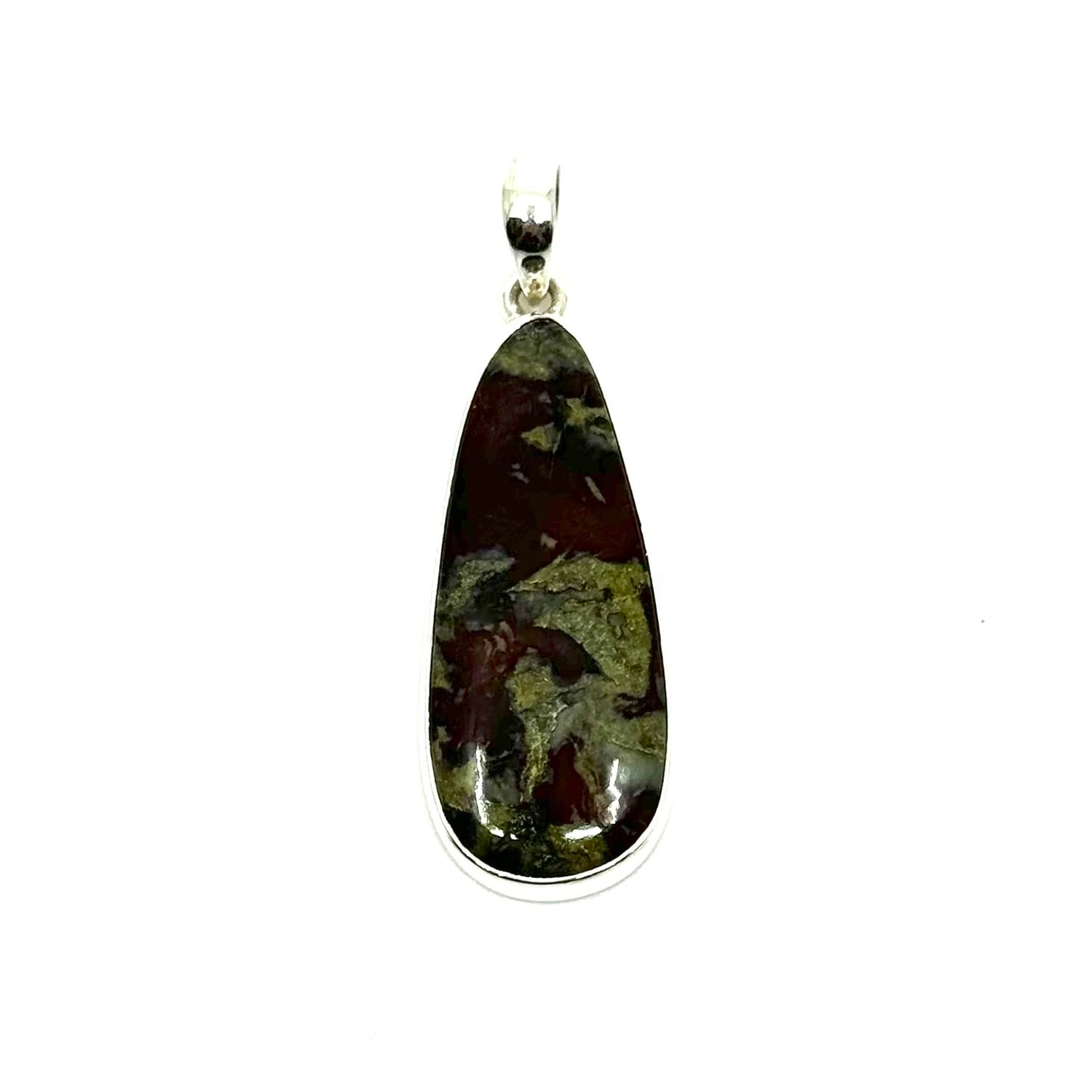 Dragonstone Jasper Crystal Pendant