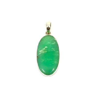 Chrysoprase Crystal Pendant
