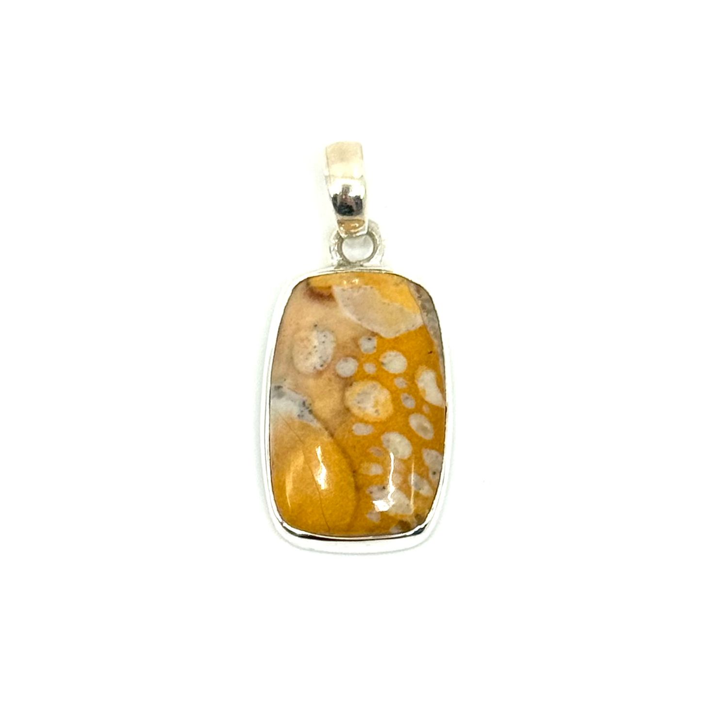 Deer Jasper Crystal Pendant