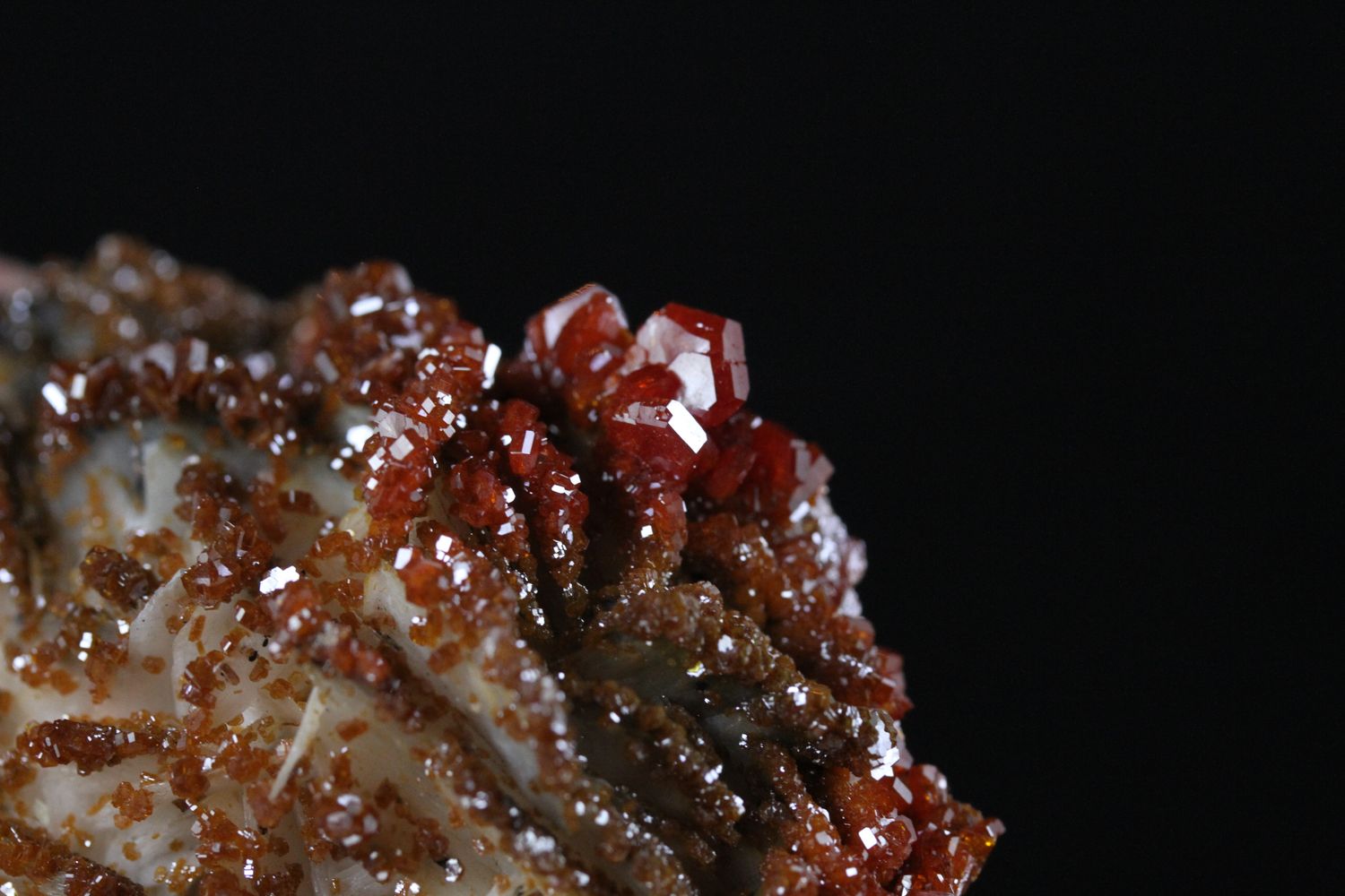 Vanadanite Cluster