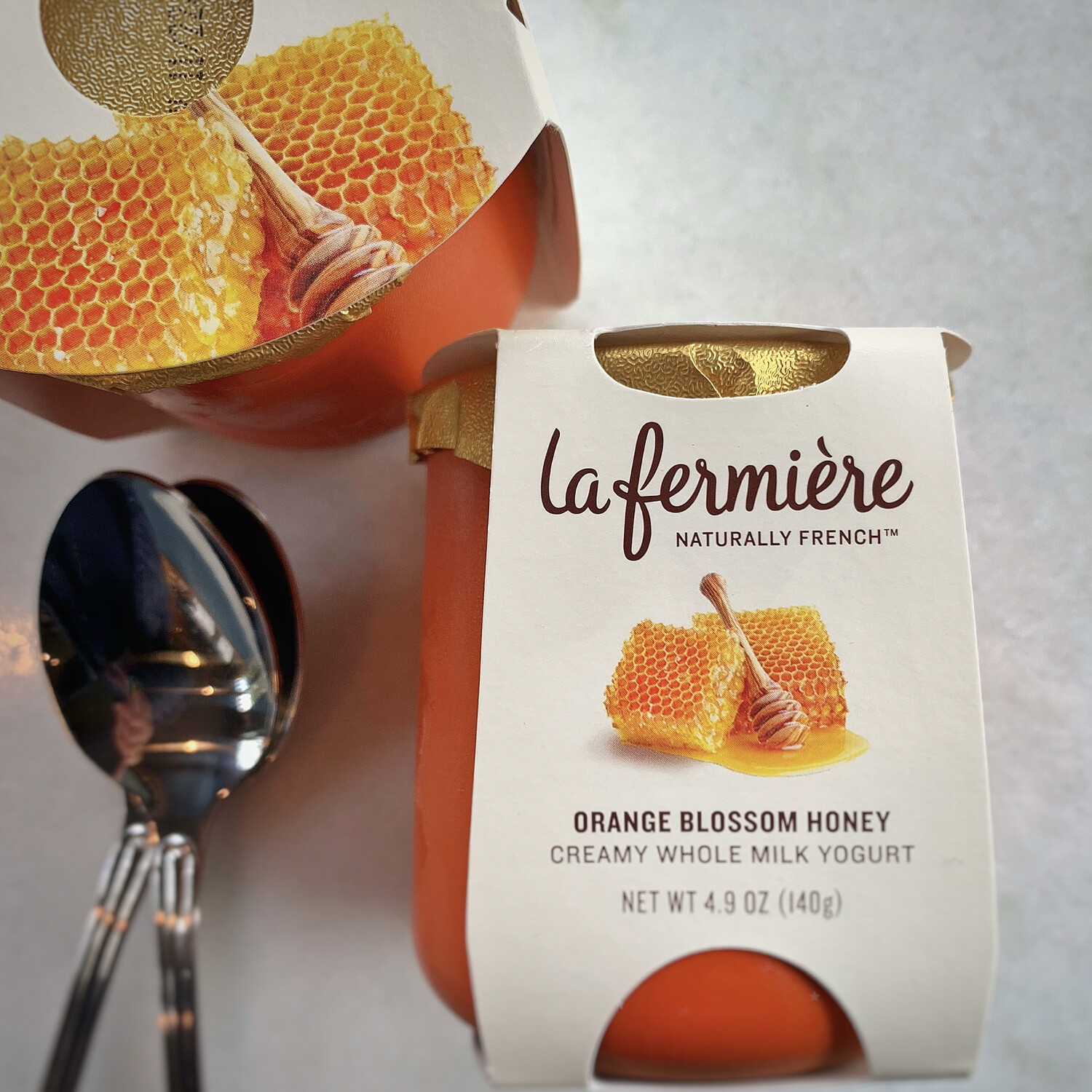 la fermière yogurt: orange blossom honey
