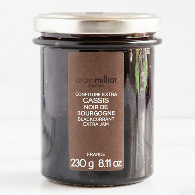alain milliat  noir bourgogne black currant jam