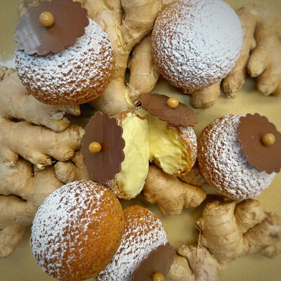 cream puff: GINGER