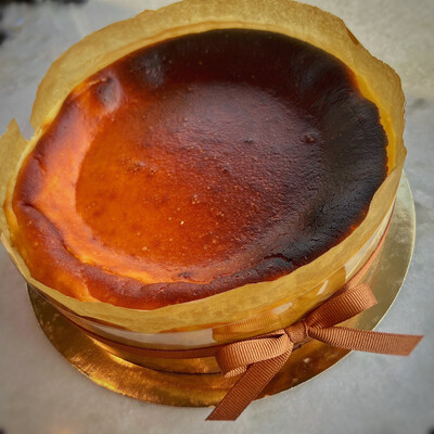 EASTER 23 classic basque cheesecake, 8” cake