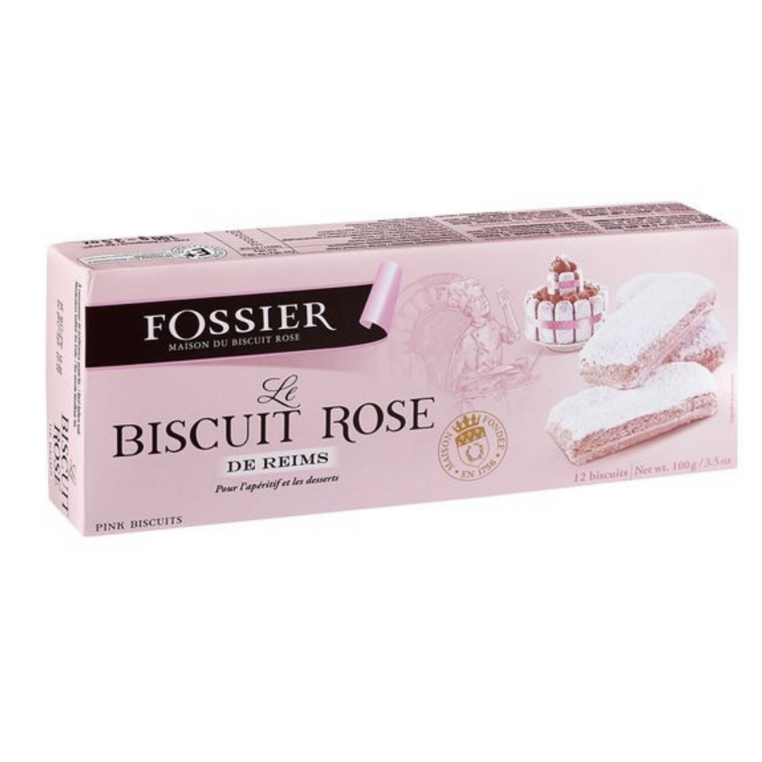 fossier pink champagne biscuits