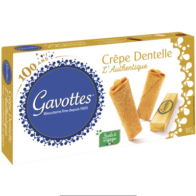 gavottes crêpes dentelle