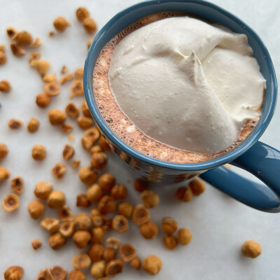 hazelnut hot chocolate