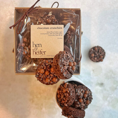 chocolate crunchies, gift box