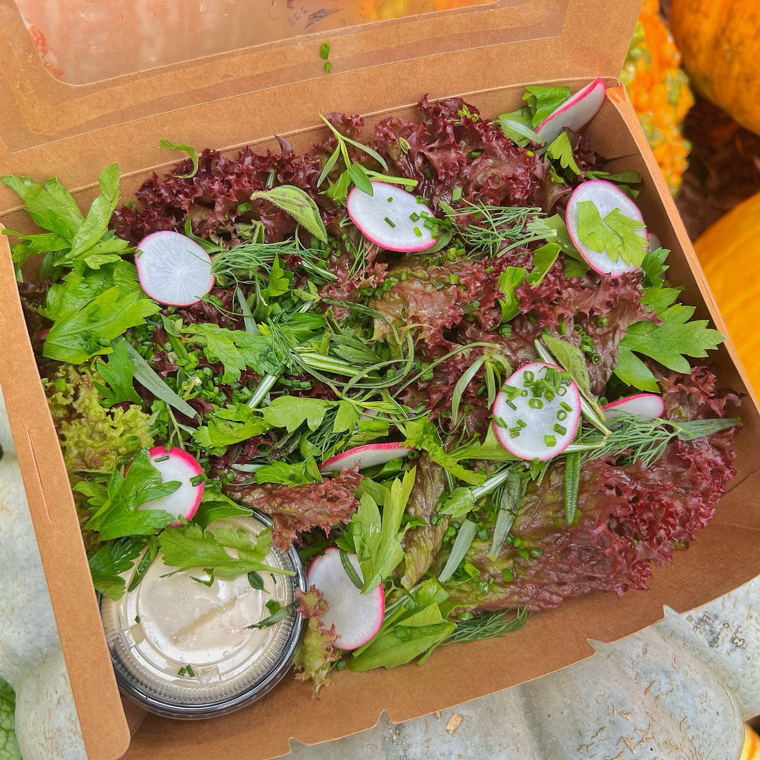 CHRISTMAS a lovely salad TO GO