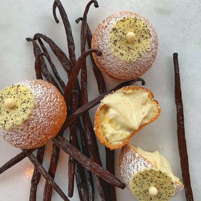 CHRISTMAS cream puff: VANILLA