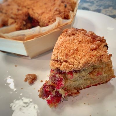 CHRISTMAS coffee cake: CRANBERRY BAKE AT HOME