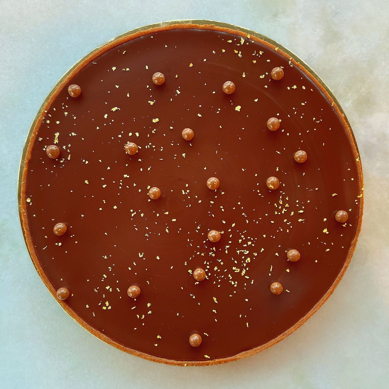 classic chocolate tart, 10”