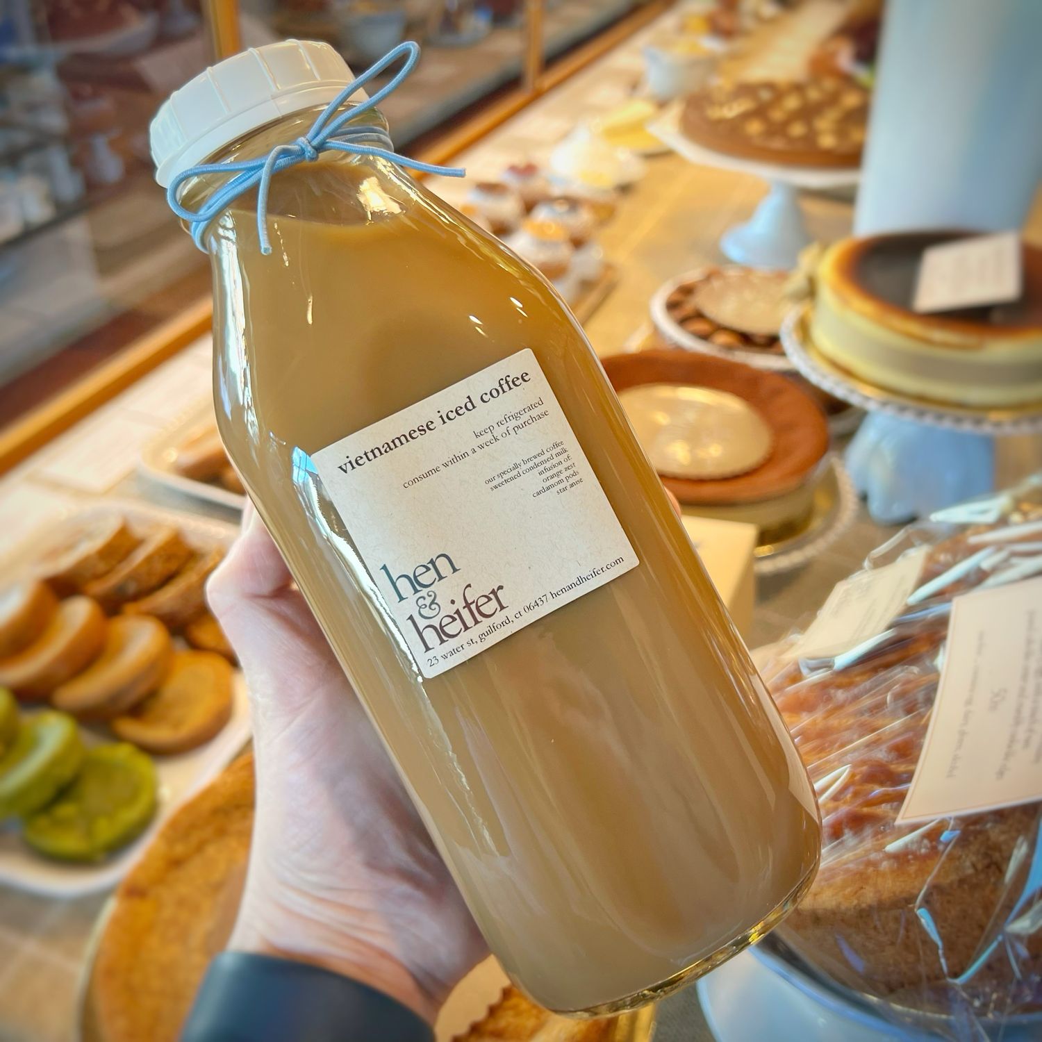 vietnamese iced coffee, 32 oz bottle