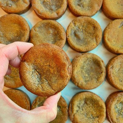 milk chocolate ginger cookie