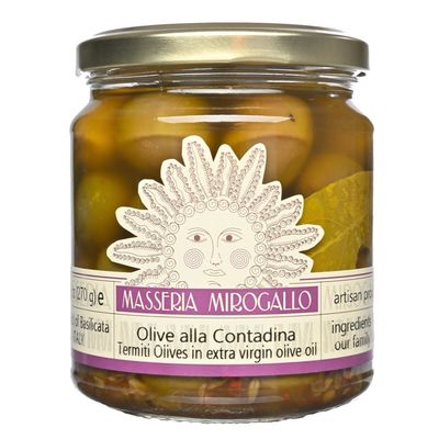 mirogallo termiti olive in extra virgin olive oil
