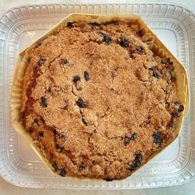 MDAY26 bake-at-home blueberry coffee cake