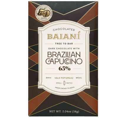 baianí 65% cappuccino chocolate bar