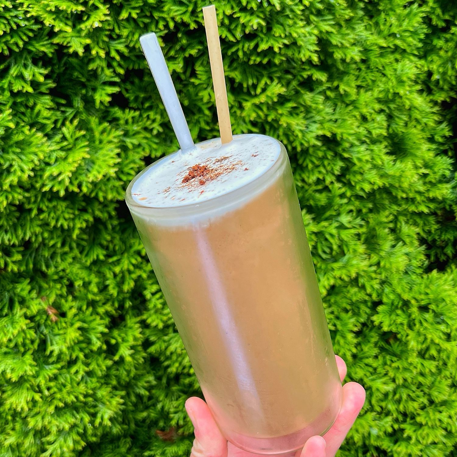 “mocha” chocolate frappé