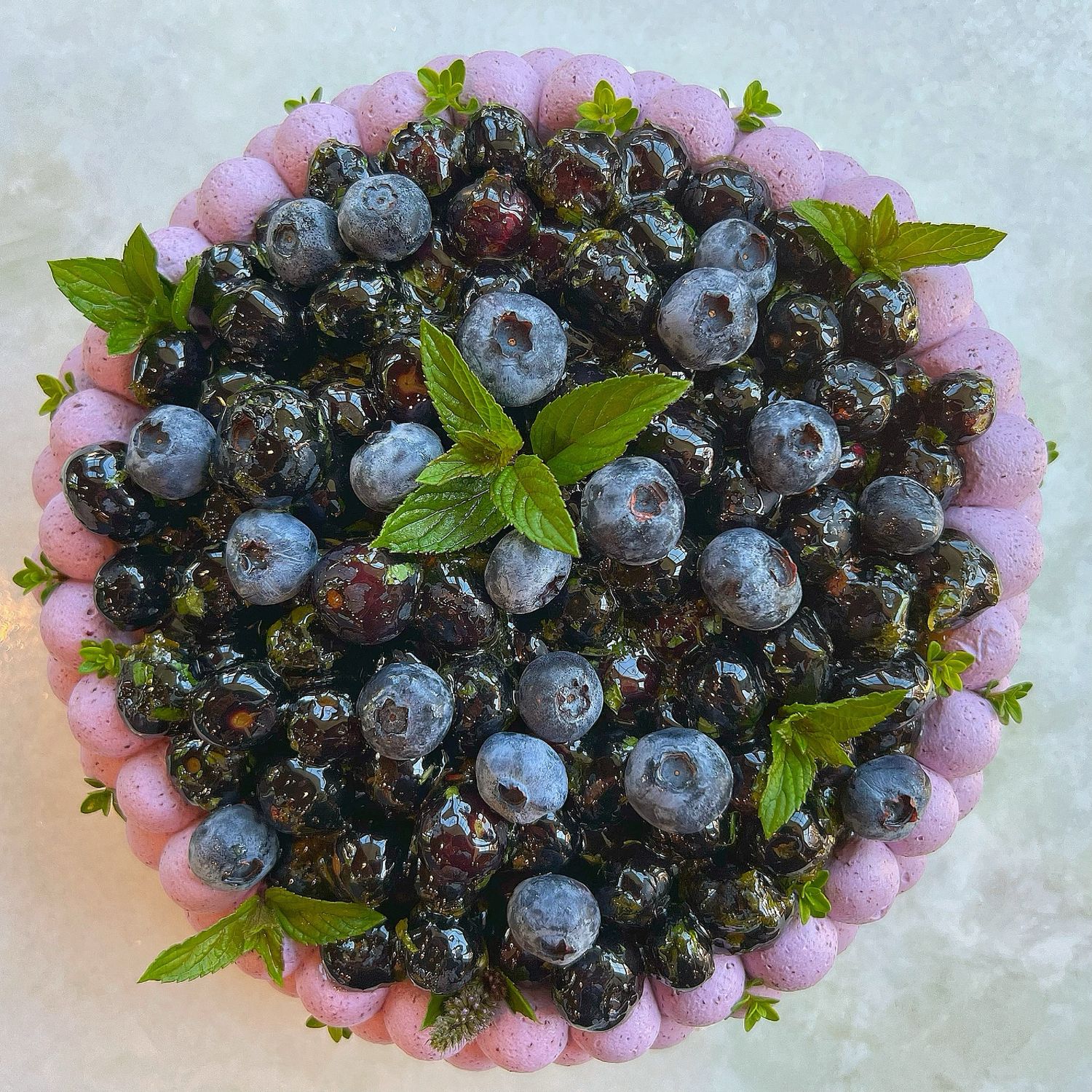 JULY4TH 8” blueberry pavlova