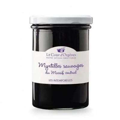 la cour d’orgères wild blueberry jam from the massif central