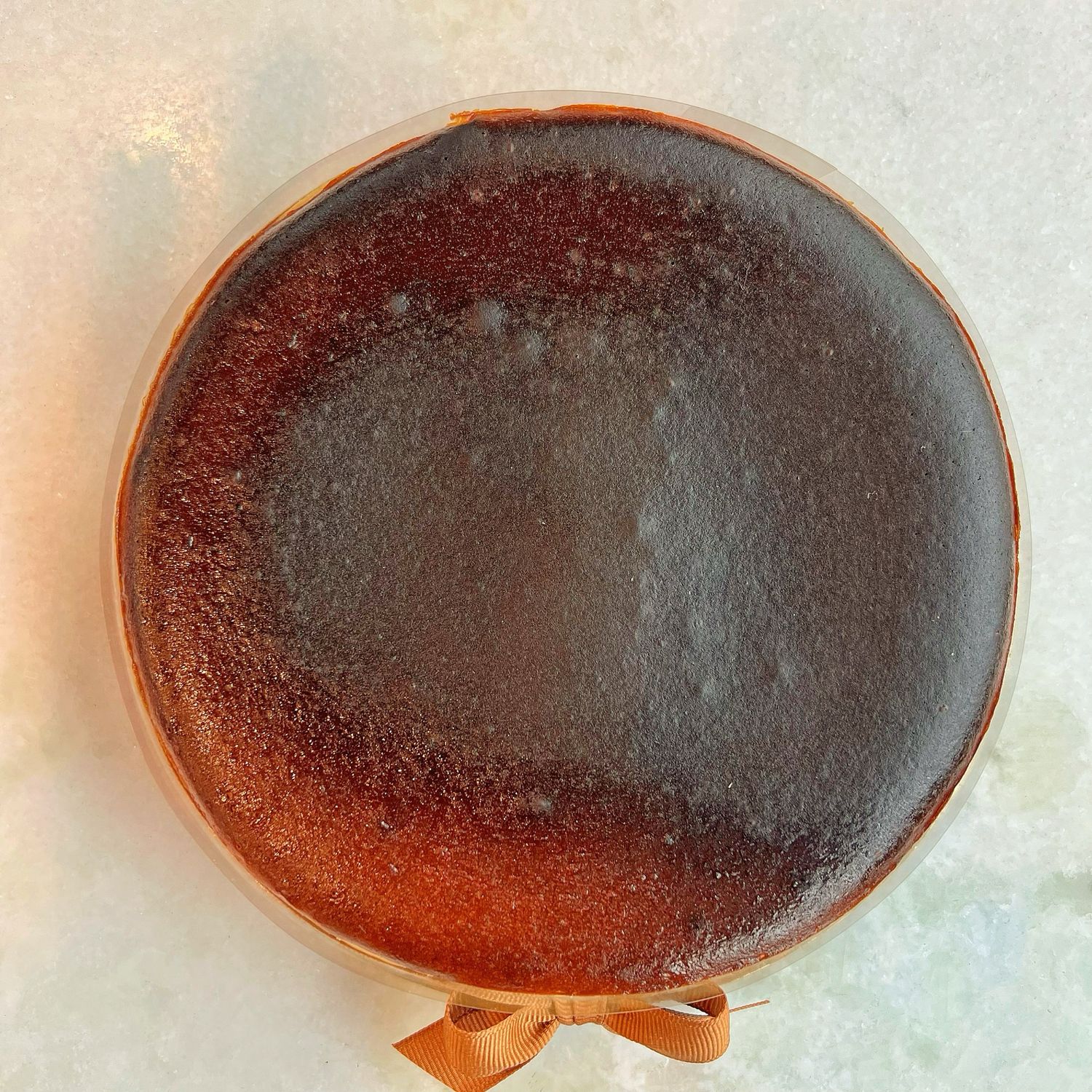 maple basque cheesecake, 7”