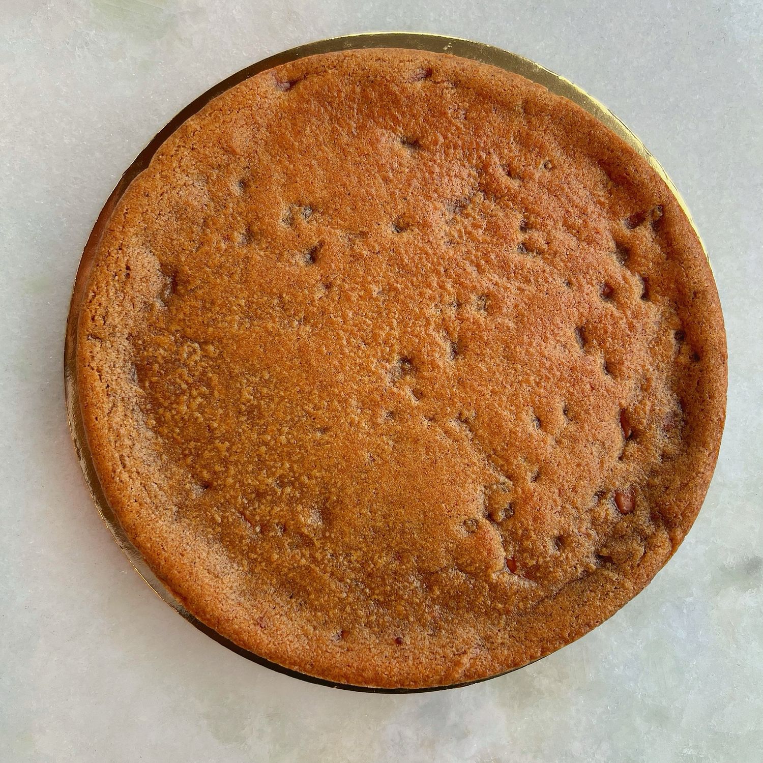 CHRISTMAS milk chocolate ginger party cookie, 7”