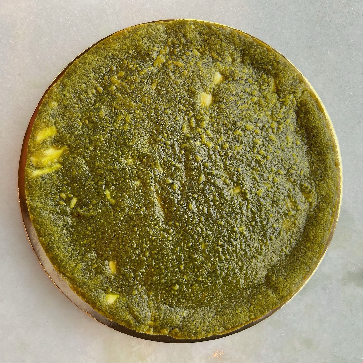 CHRISTMAS matcha white chocolate party cookie, 7”