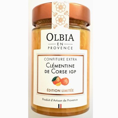 olbia &quot;clementine&quot; jam from corsica