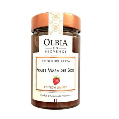 olbia “mara de bois” strawberry jam from provence