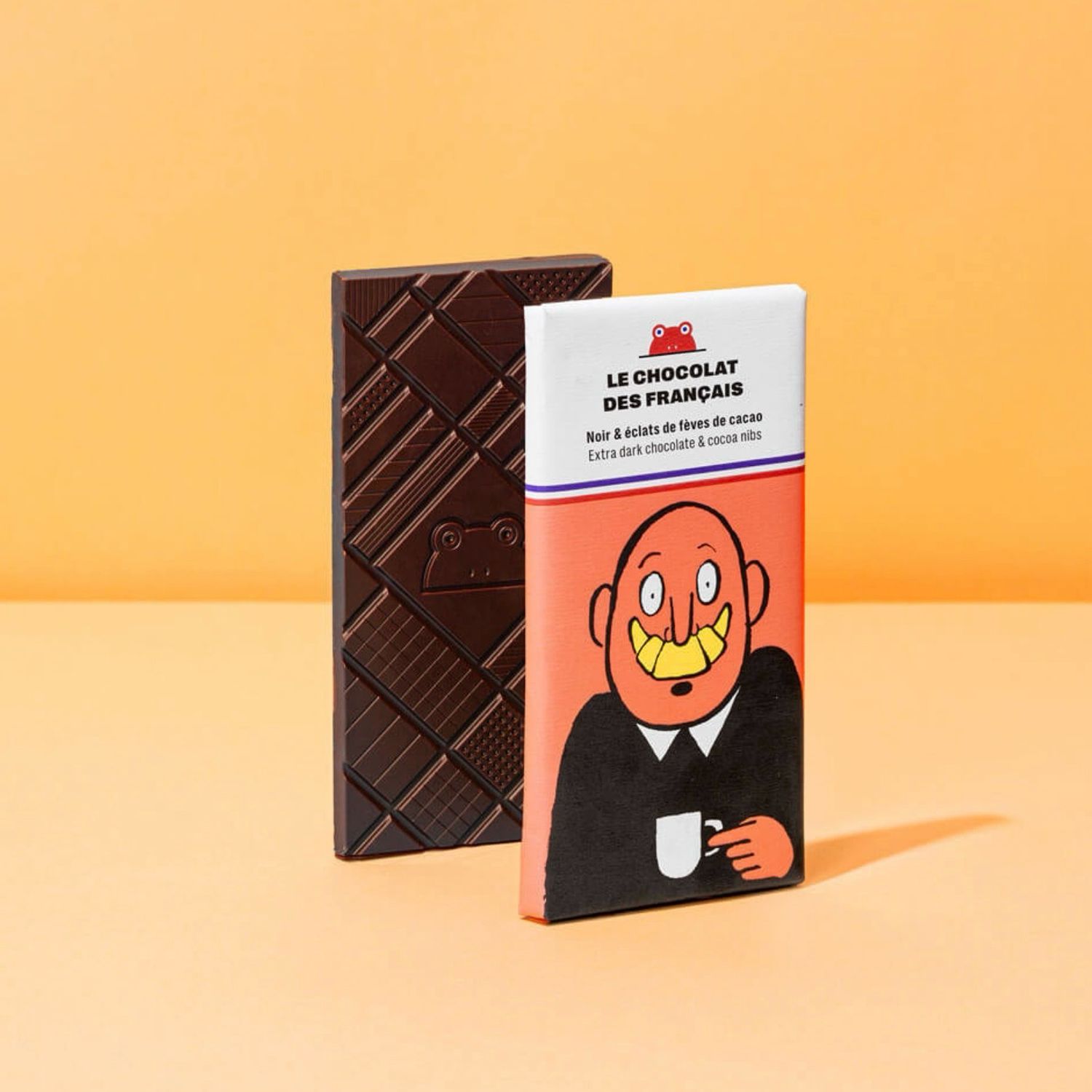 le chocolat de français “croissant” bar