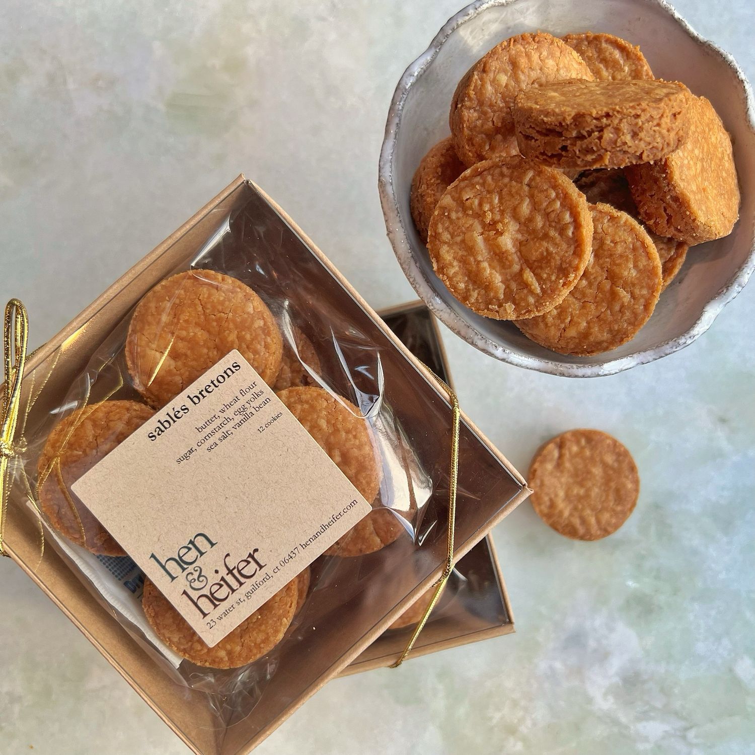 CHRISTMAS sablés bretons, gift box
