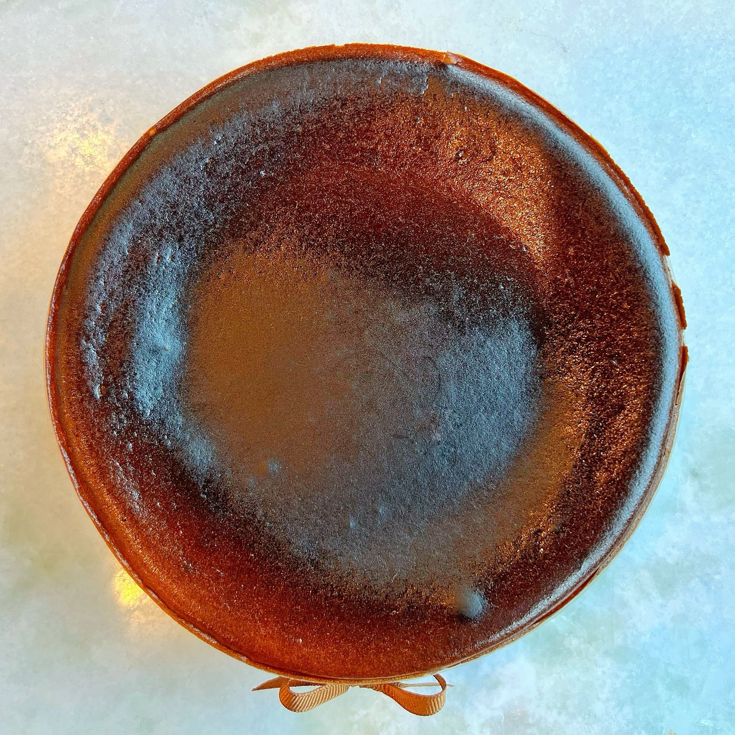 CHRISTMAS coffee basque cheesecake, 7”